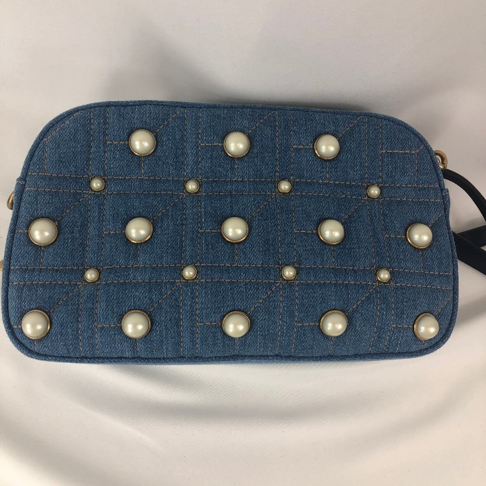 Gucci Matelassé GG Marmont Pearl Shoulder Bag NEW W DUSTBAG - Picture 7 of 16